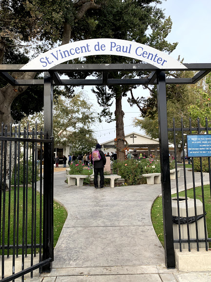 St. Vincent de Paul Center Entrance